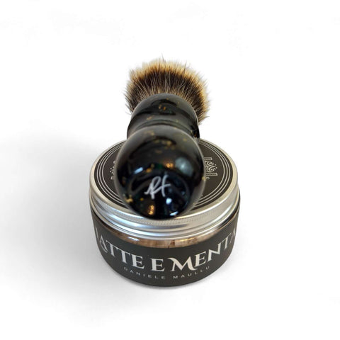 Custom Latte e Menta Shaving Brush by Paul Trotter