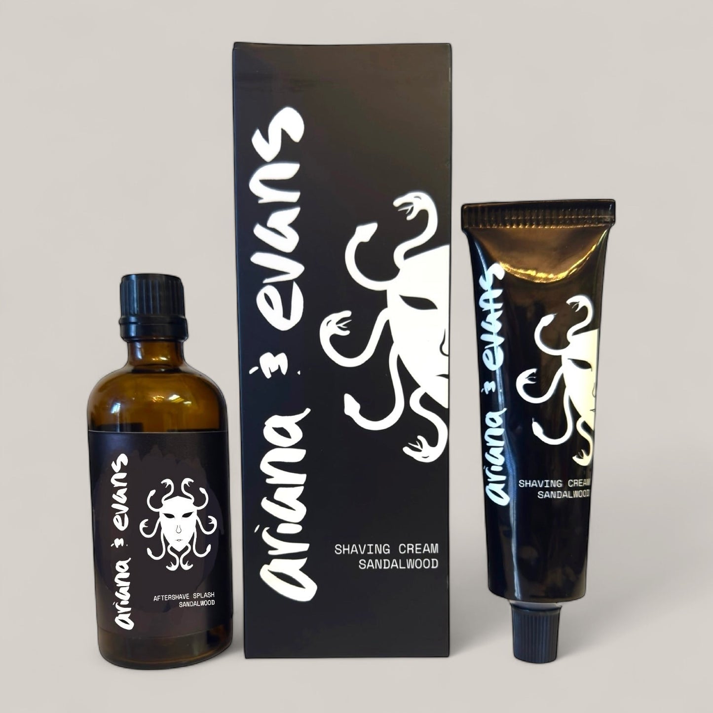 Sandalwood Shaving Cream & Splash Set