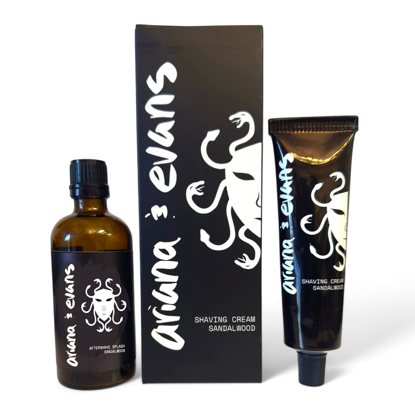 Sandalwood Shaving Cream & Splash Set
