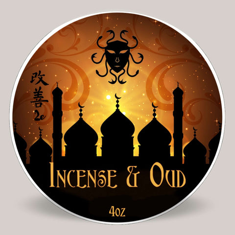 Incense & Oud Shaving Soap