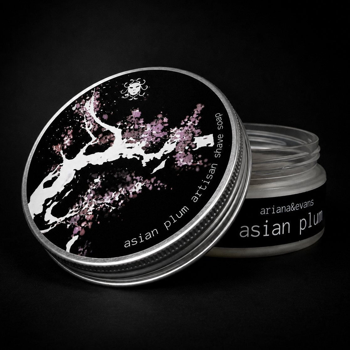 Best Shave Soap I Asian Plum Shaving Soap I Ariana & Evans