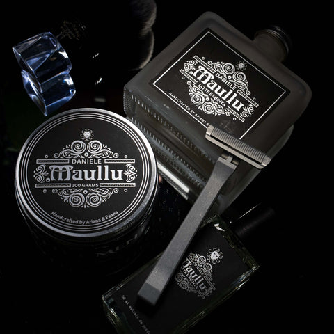 Daniele Maullu Legacy shaving soap in custom box. Best Shave Soap