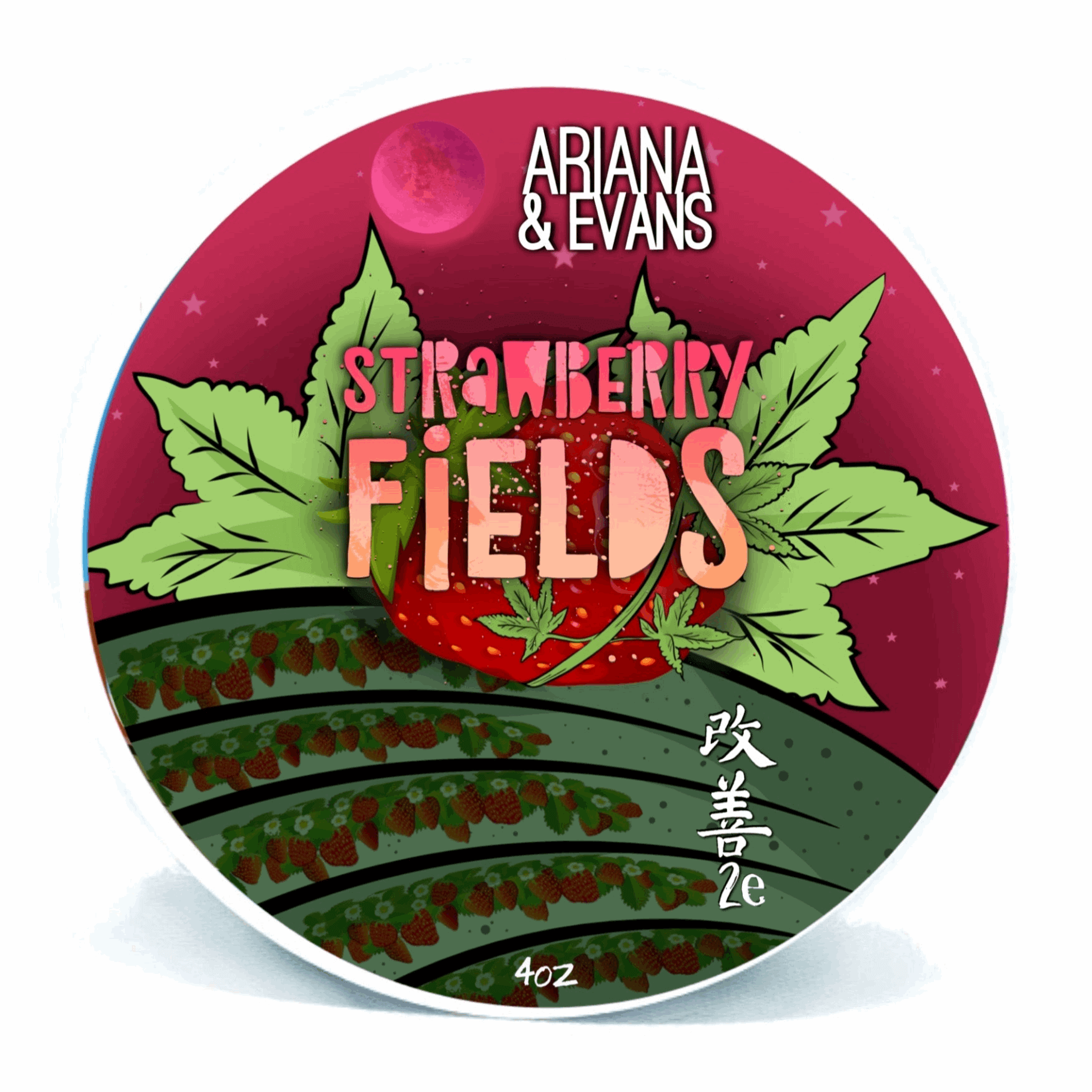 Strawberry Fields Shaving Soap by Ariana & Evans. Amazing performance in this shave soap