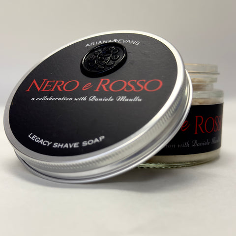 Daniele Maullu Nero e Rosso Shaving Soap by Ariana & Evans