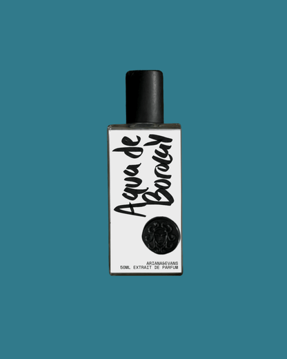 Acqua de Boracay Parfum, exotic aquatic with hint of coconut in 50ml glass bottle