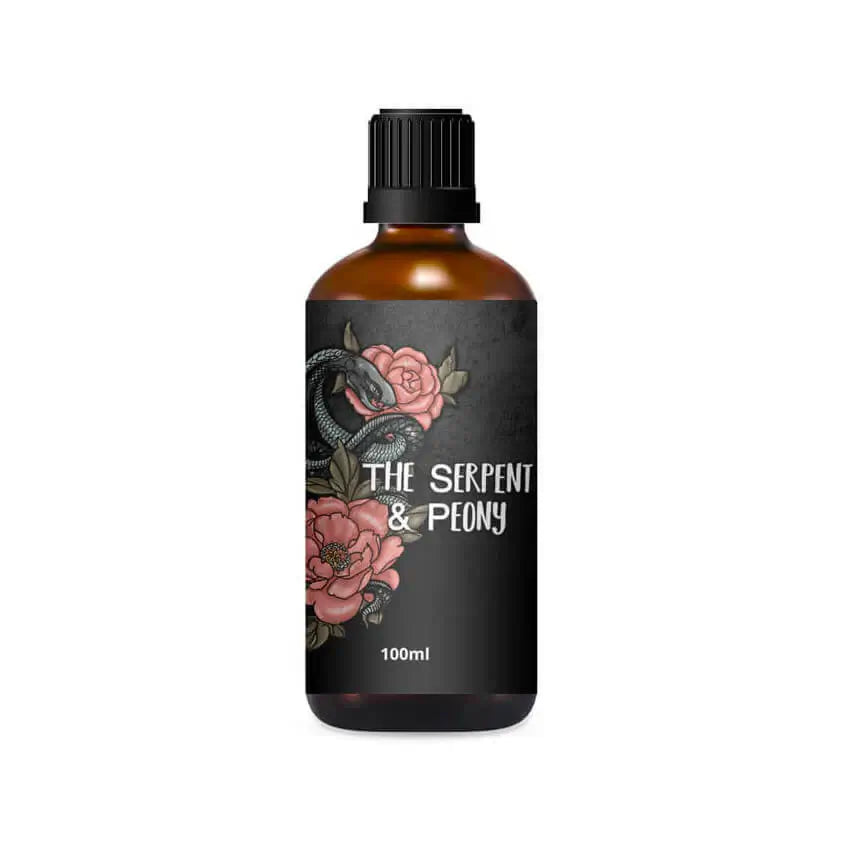 The Serpent & Peony Aftershave Splash & Skinfood