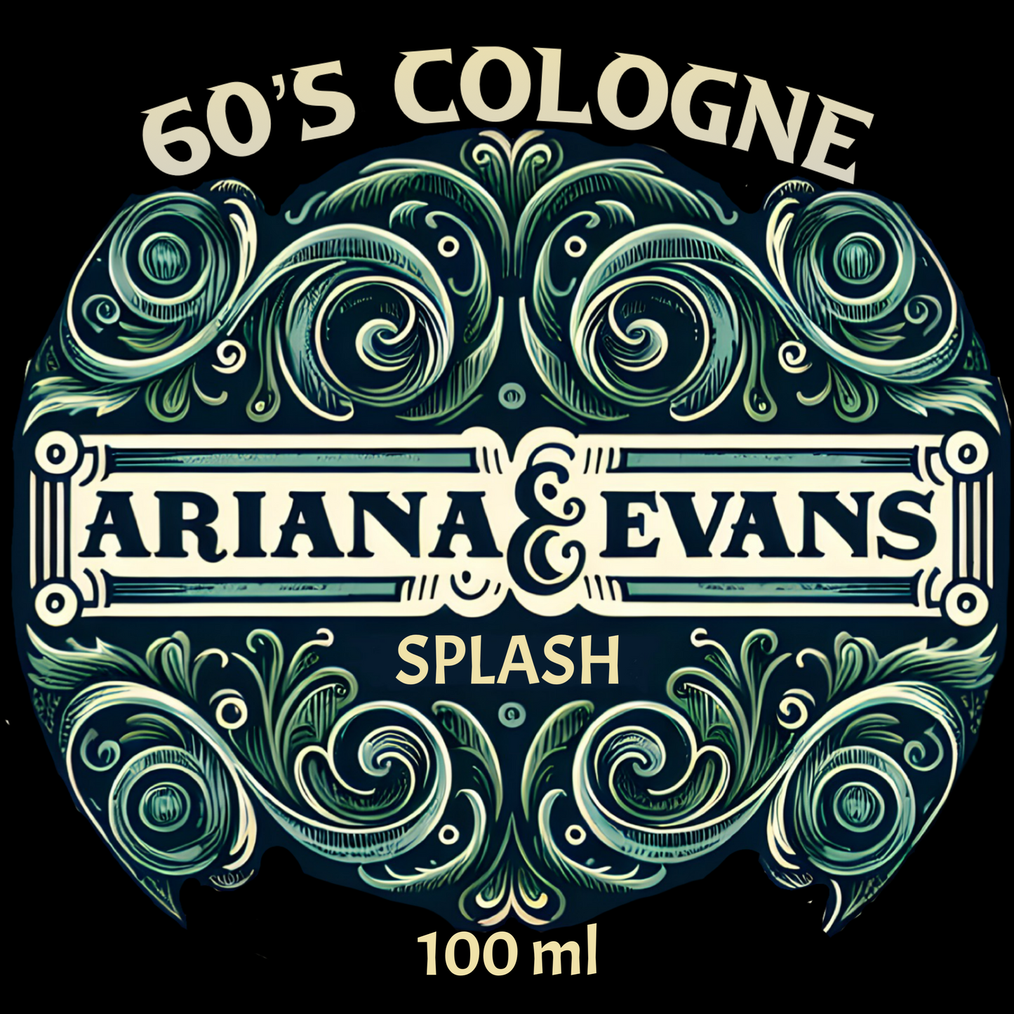 60’s Cologne Aftershave Splash