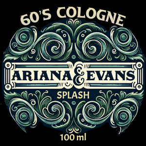 60’s Cologne Aftershave Splash