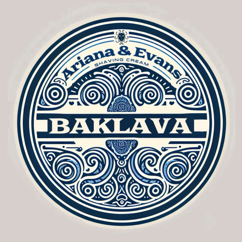 baklava shave cream