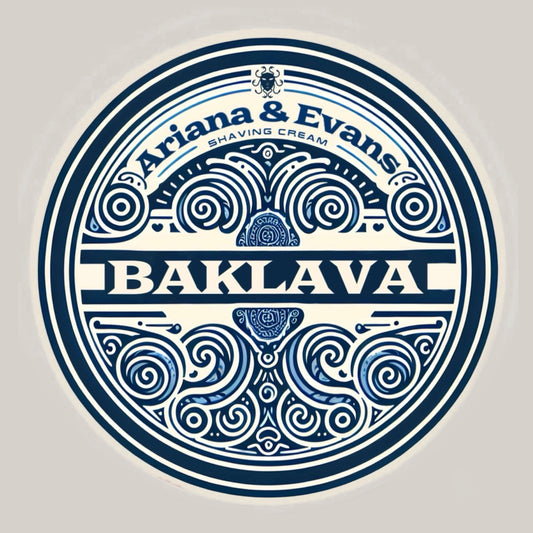 baklava shave cream