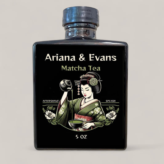 matcha tea aftershave splash