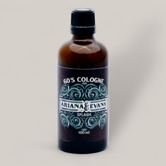 60’s Cologne Aftershave Splash