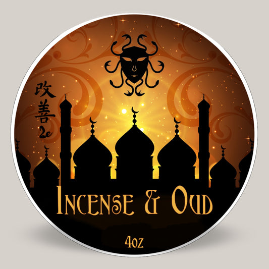 Incense & Oud Shaving Soap