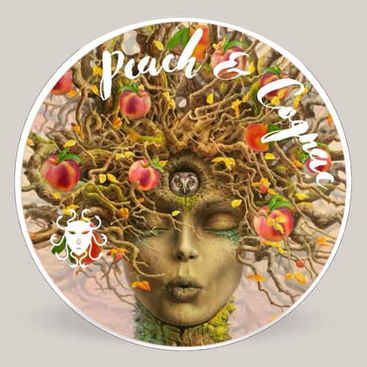 Peach & Cognac Shaving Soap