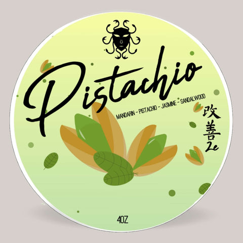 Pistachio Shaving Soap in K2e
