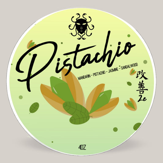 Pistachio Shaving Soap in K2e