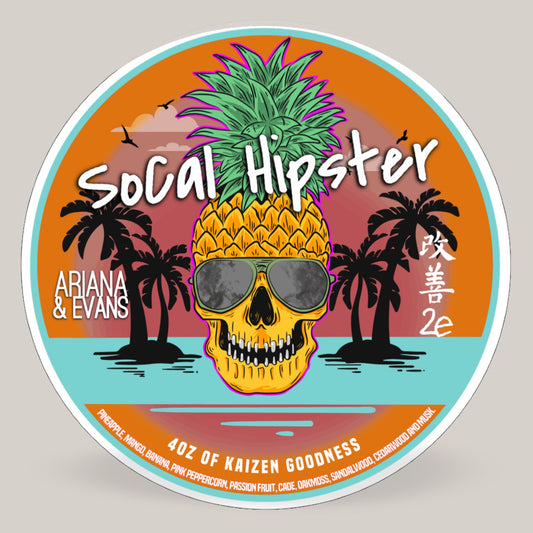 SoCal Hipster Shaving Soap