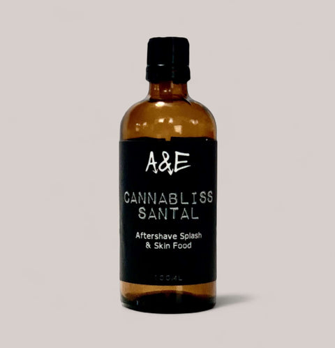 Cannabliss Santal Aftershave Splash & Skin Food