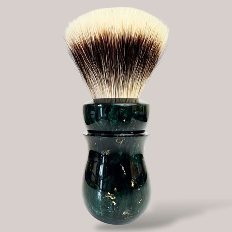 Custom Latte e Menta Shaving Brush by Paul Trotter