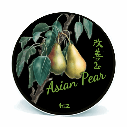 Asian Pear Shaving Soap by Ariana & Evans. Amazing performance in this shave soap