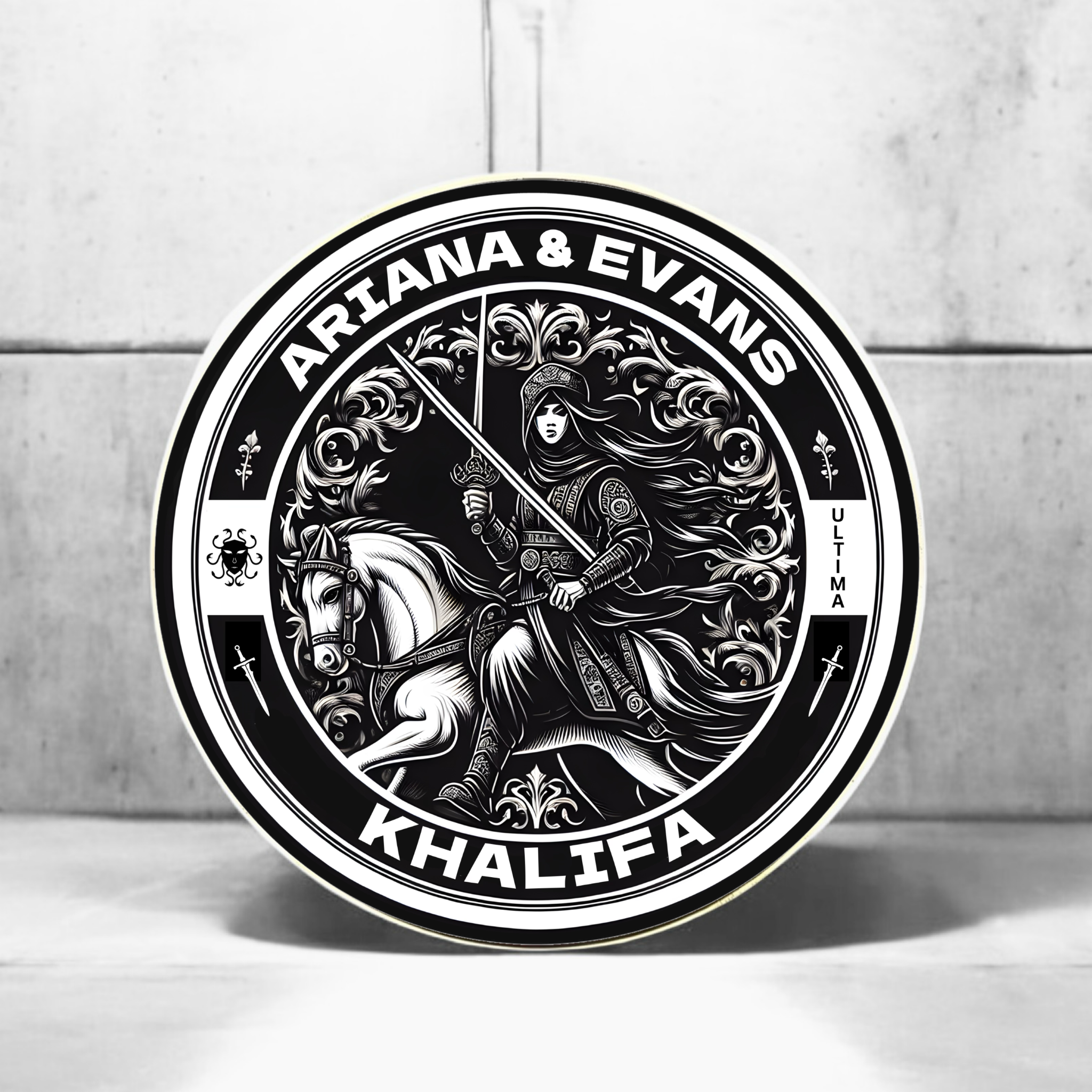 Khalifa Shaving Soap by Ariana & Evans. Inspired by Nasomatto Black Afgano