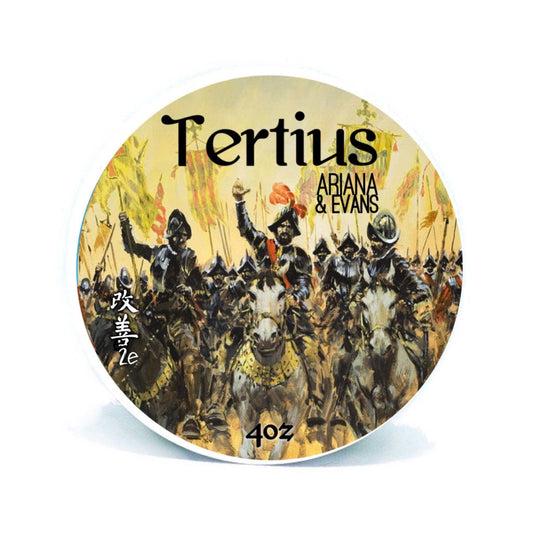 Tertius Shaving Soap by Ariana & Evans. Amazing performance in this shave soap