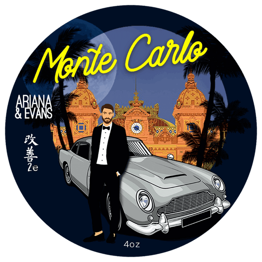 Monte Carlo Shaving Soap by Ariana & Evans. Inspired by Sauvage