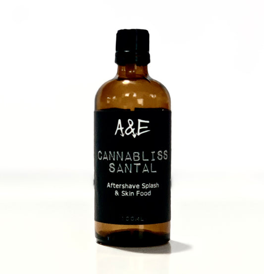 Cannabliss Santal Aftershave Splash & Skin Food