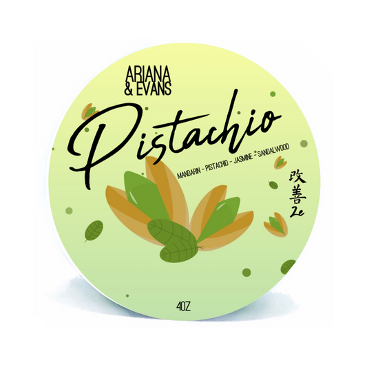 Pistachio Shaving Soap in K2e