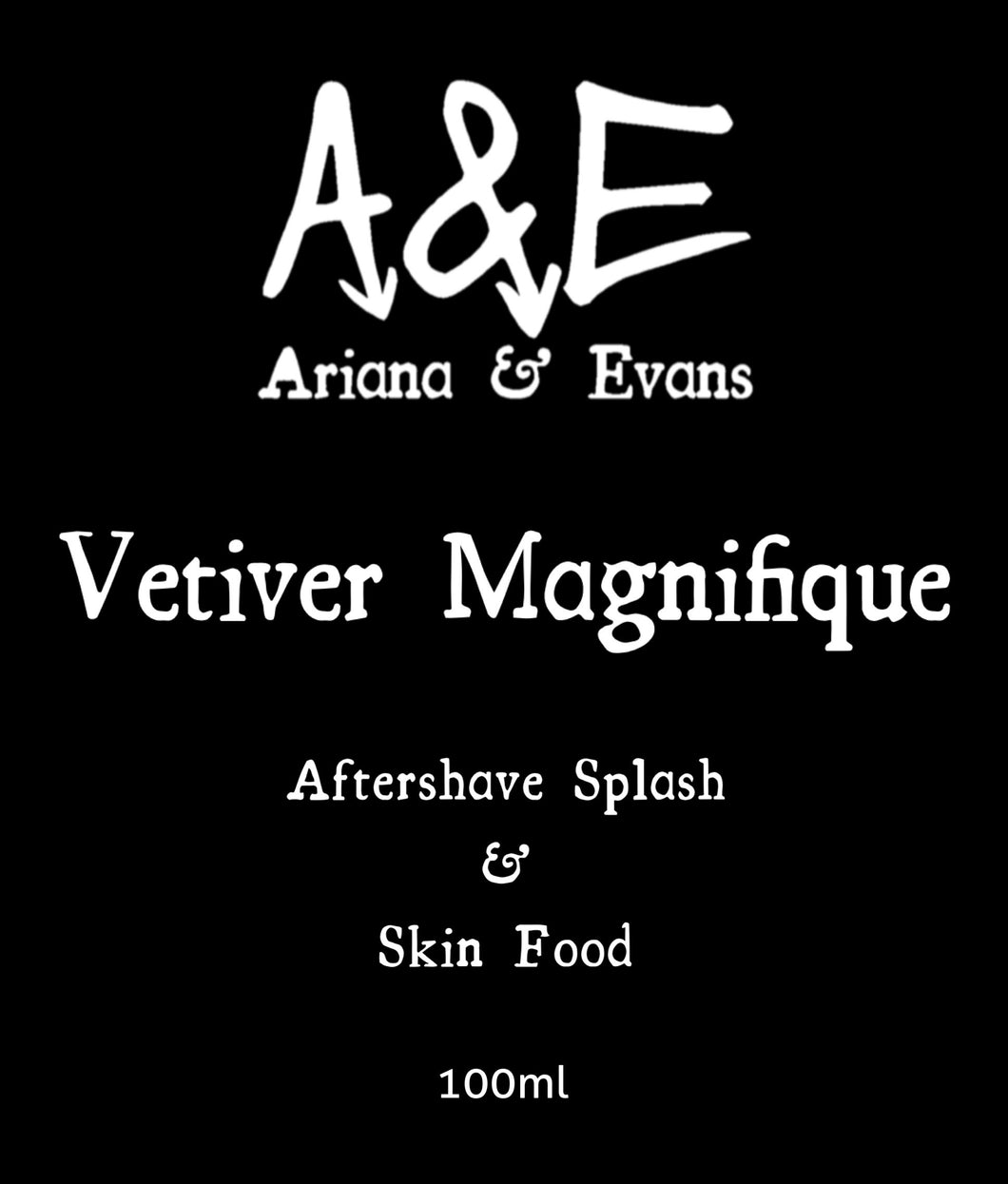 Vetiver Magnifique Aftershave Splash & Skin Food